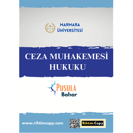 CEZA MUHAKEMESİ HUKUKU