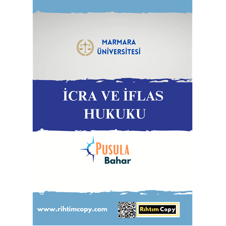 İCRA ve İFLAS HUKUKU